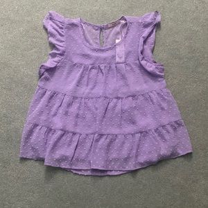 Francesca’s tiered babydoll top
